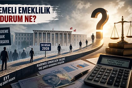 5 Ağustos Kademeli Emeklilik Son Durum: #ÇözümKademe Talebi Yasalaştı mı?