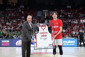 A Milli Erkek Basketbol Takımı, Litvanya’yı Farklı Yendi