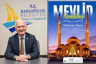 Karamürsel Belediyesi Başkanı Ahmet Çalık'ın Mevlid Kandili Mesajı
