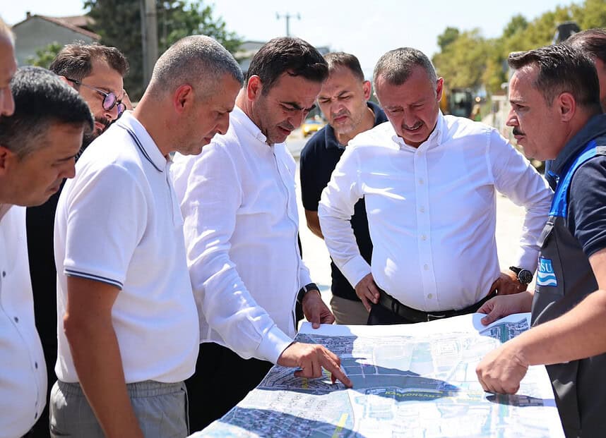 Başiskele’de Ulaşım Yatırımları: Tahir Büyükakın Ve Yasin Özlü Çalışmaları Yerinde İnceledi!
