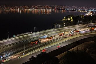 Kocaeli'de Gece Gündüz Mesaisi! Başiskele Kavşağı Ve Santral Rampası'nda Trafik Ulaşımına Yeni Dokunuş!