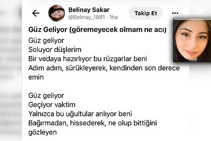 Darıca Sahilindeki Dehşette Yeni Gelişme! Hayatını Kaybeden Belinay Meğer Aylar Önce Ne Yazmış?