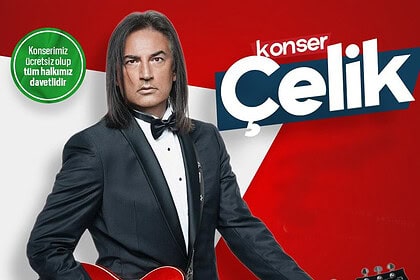 Derince Belediyesi 30 Ağustos Zafer Bayramı Konseri’nde Çelik Sahne Alacak!