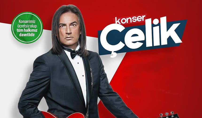 Derince Belediyesi 30 Ağustos Zafer Bayramı Konseri’nde Çelik Sahne Alacak!