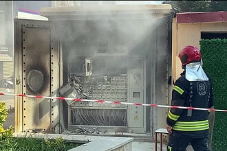 İzmit Karabaş Mahallesi'nde Elektrik Panosu Alev Aldı!