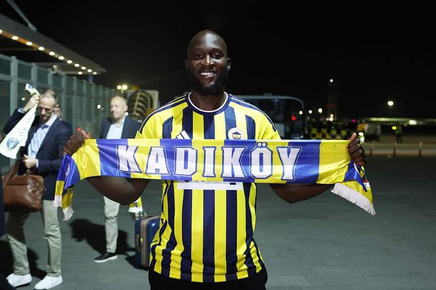 Fenerbahçe’nin Yeni Transferi Romelu Lukaku, İstanbul’da