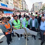 Gebze'nin Kalbindeki Su Birikintisi Çilesi Bitiyor! Büyükakın Esnafla Bir Araya Geldi!