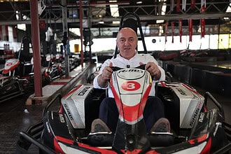 Muzaffer Bıyık 41 Gençle Go-Kart Pistinde!
