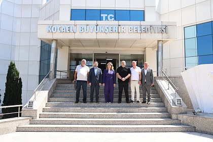 Gürcistan Kutaisi Heyetinden Büyükşehir’e Ziyaret