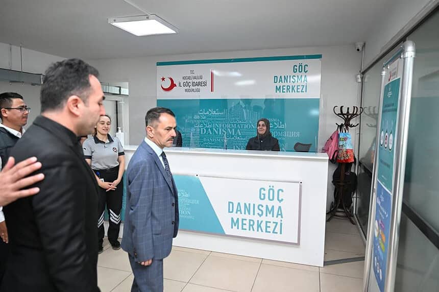 Kocaeli Valisi İlhami Aktaş Gebze Göç İdaresinde İncelemelerde Bulundu!