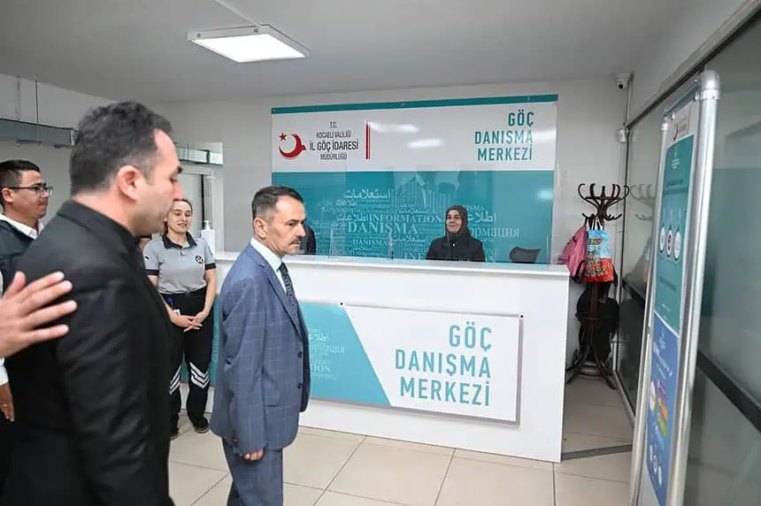Kocaeli Valisi İlhami Aktaş Gebze Göç İdaresinde İncelemelerde Bulundu!