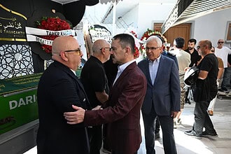 Sinema Genel Müdürü Birol Güven'i Acı Gününde Vali Aktaş Yalnız Bırakmadı!