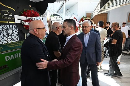Sinema Genel Müdürü Birol Güven'i Acı Gününde Vali Aktaş Yalnız Bırakmadı!