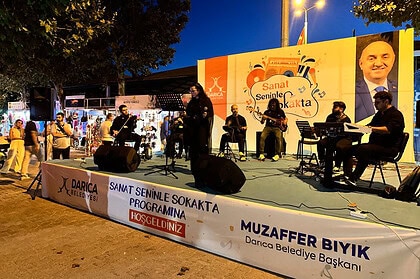 Darıca Belediyesi 'Sanat Seninle Sokakta' Etkinliği Bayramoğlu'nda Düzenlendi!