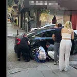 İzmit İnönü Caddesi'nde Otomobilin Çarptığı Çocuk Aracın Altında Kaldı!
