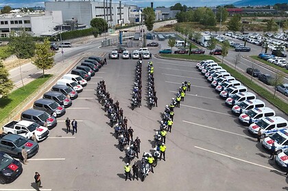 Kocaeli İl Emniyet Müdürlüğü Filosuna 74 Yeni Araç Katıldı