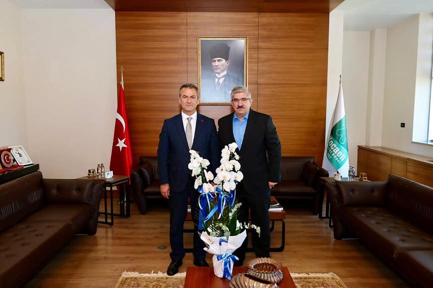 İzmit Belediyesi'nden KOTO'ya Ziyaret: Lütfü Obuz Ve Necmi Bulut Bir Araya Geldi!