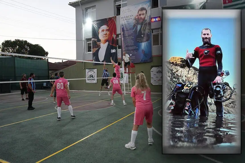 Sapanca Gölü'nde Yaşamını Yitirmişti! Dalgıç Melikcan Yenişen Anısına Voleybol Turnuvası Düzenlendi!