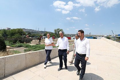 Dilovası Tarihi Mimar Sinan Köprüsü Çevresi Yenileniyor!