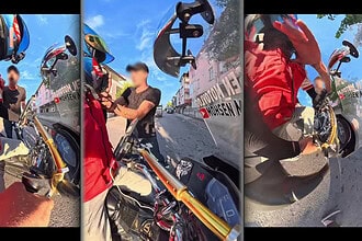 Kocaeli Körfez'de Motokuryeye Saldırı: "Seni Gebertirim" Diyerek Yumrukladı!