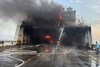 Rusya Açıklarında Türk Ro-ro Gemisine Saldırı 4 Yaralı