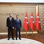 Suriye Hama Valisi Abdurrahman Es-Seheyen Kocaeli Valisi İlhami Aktaş’ı Ziyaret Etti!