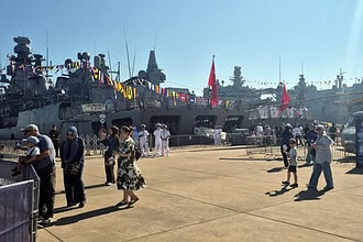 Kocaeli Gölcük Tersanesi’nde TEKNOFEST Mavi Vatan Kapılarını Ziyaretçilere Açtı!