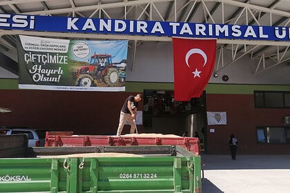 Kocaeli Kandıra’da Çiftçinin Yüzünü Güldüren Yatırım: Çalköy’deki Tesis TMO Alımlarına Başlıyor!