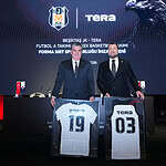Tera Holding, Beşiktaş JK’nin Futbol ve Basketbol Takımlarına Forma Sırt Sponsoru Oldu