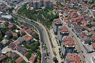 Kocaeli Gazanfer Bilge Bulvarı’na Yüksek Performanslı Cüruf Bazlı Modifiye Asfalt!