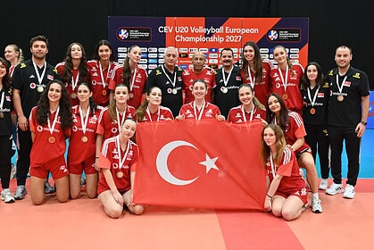 U20 Kadın Milli Voleybol Takımımız 2027 Avrupa Şampiyonası Biletini Kaptı!