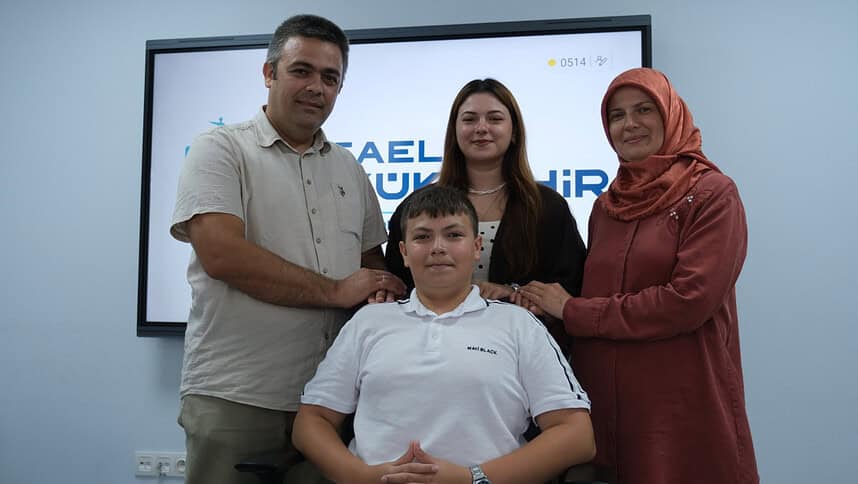 Umut Efe, Fen Lisesi Hayaline Bilgievi İle Ulaştı
