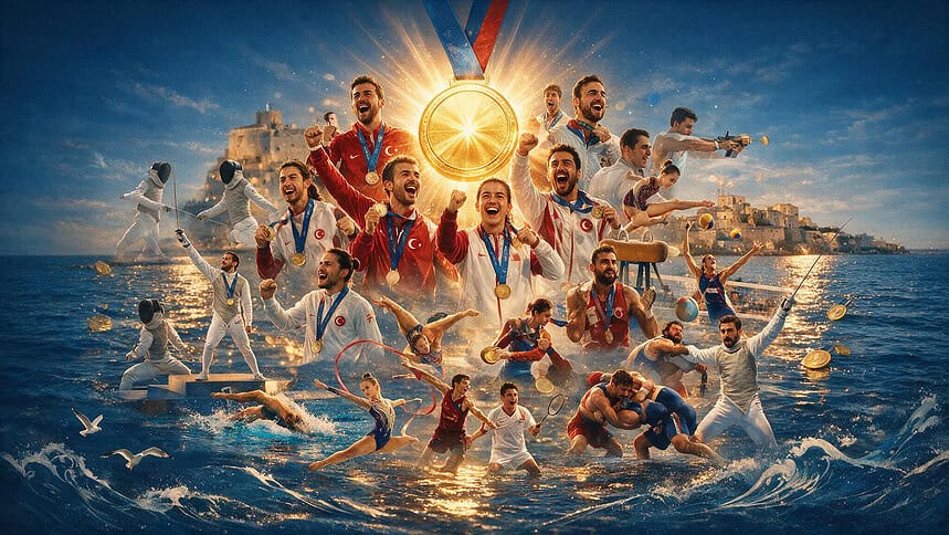 Taranto 2026 Akdeniz Oyunları’nda Türkiye Madalya Yağmuruyla Zirvede!
