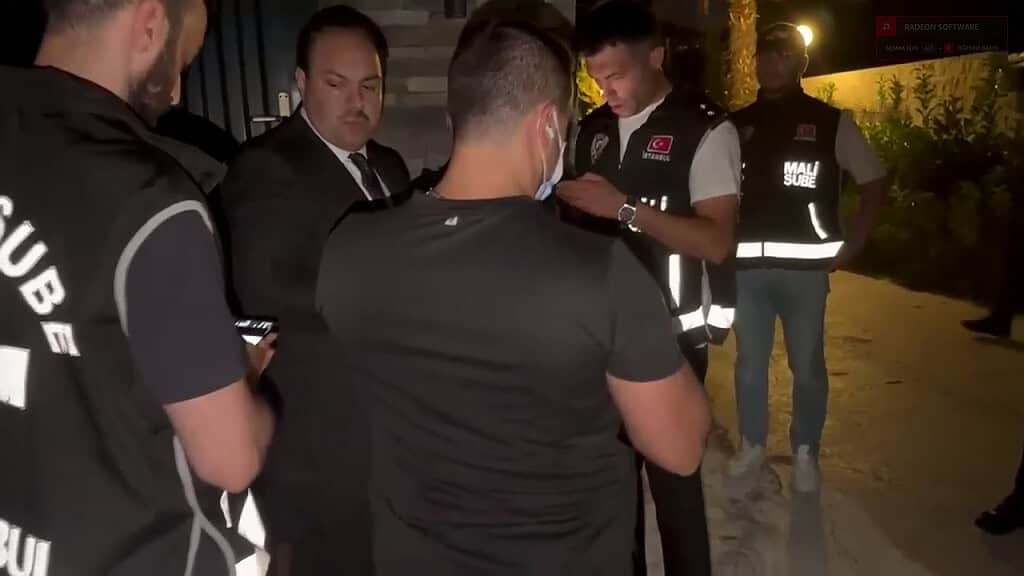 Alihan Kuriş'in Müştemilatta Gözaltına Alınma Görüntüleri Ortaya Çıktı