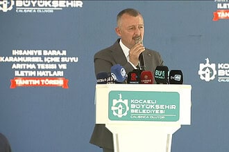 İhsaniye Barajı, Karamürsel İçme Suyu Arıtma Tesisi ve İletim Hatları Tanıtım Töreni