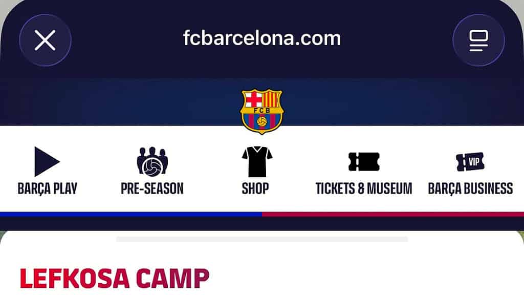 Barcelona'nın Lefkoşa Kampına Rum ELAM'dan İptal Çağrısı