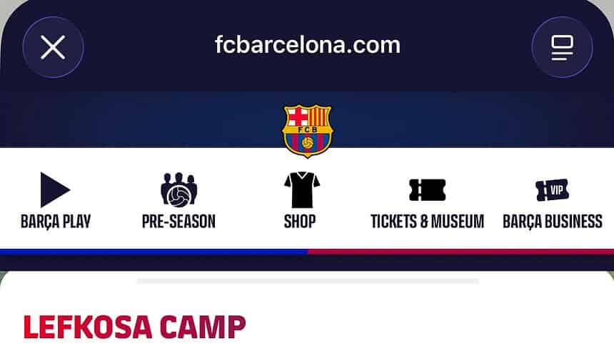 Barcelona'nın Lefkoşa Kampına Rum ELAM'dan İptal Çağrısı