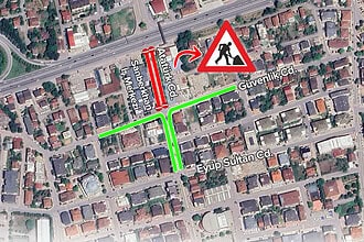 Başiskele Atatürk Caddesi'nde 2 Haftalık Altyapı ve Üstyapı Çalışması: 4-18 Ağustos Arası Kapalı!