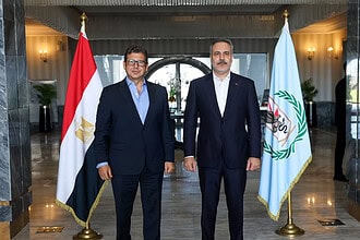Başkan Fidan Kahire'de İstihbarat Başkanı Reşad'la Görüştü
