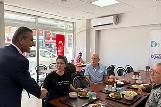 Başkan Vekili Obuz Kent Lokantasında Vatandaşla Aynı Sofrada Buluştu