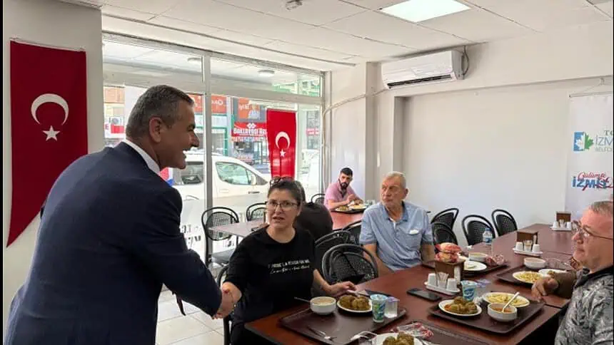 Başkan Vekili Obuz Kent Lokantasında Vatandaşla Aynı Sofrada Buluştu