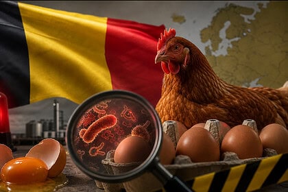 Belçika'da Yumurtalardaki Salmonella 300 Kişiyi Hastalandırdı