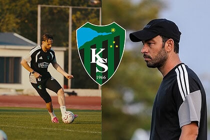 Kocaelispor'da Berkan Kutlu Heyecanı: İmzayı Atar Atmaz Antrenmana Çıktı!