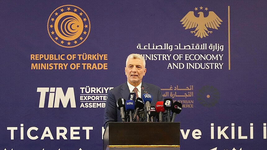 Bolat Suriye'de Hedefi Açıkladı: Ticaret Hacmi 10 Milyar Dolara Çıkacak
