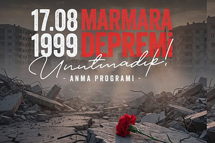 Derince’de 17 Ağustos Marmara Depremi Anma Programı: Çınarlı Şehitliği'ne Ücretsiz Servis Kaldırılacak!
