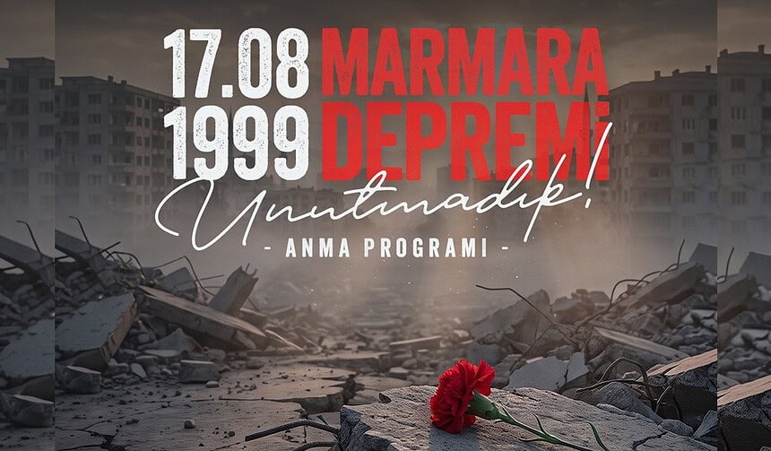 Derince’de 17 Ağustos Marmara Depremi Anma Programı: Çınarlı Şehitliği'ne Ücretsiz Servis Kaldırılacak!