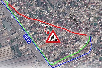 Dilovası Bağdat Caddesi'nde 1 Aylık Üstyapı Çalışması: 1 Eylül-1 Ekim Arası Trafiğe Kapalı!