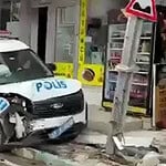 Dilovası'nda Gözaltındaki Şüpheli Taşkınlık Çıkardı: Polis Otosu Kaza Yaptı