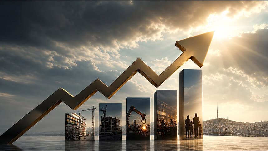 Ekonomik Güven Endeksi Ağustos'ta 100,6'ya Yükseldi