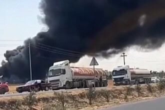 Erbil'de Akaryakıt Depoları Alev Aldı: Duman Kenti Kapladı
